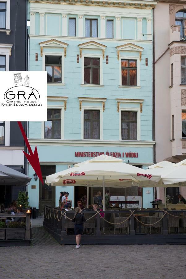 Apartament Gra - Gothic House Stary Toruń Buitenkant foto